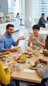 Como ficam benefícios como VA, VR e VT para os funcionários